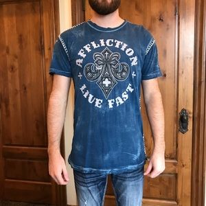 Men’s Affliction shirt L